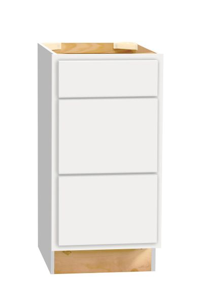 D White shaker Vanity Drawer Base cabinet 15"w x 21"d x 30.5"h (Local Pickup Only)