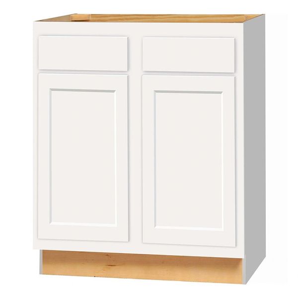 D White shaker Sink Base cabinet 33w x 24d x 34.5h (Local Pickup Only)