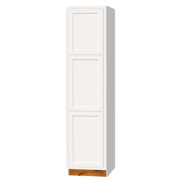 D White shaker Broom cabinet 24"w x 24"d x 84"h (Local Pickup Only)