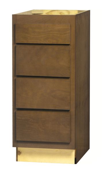 Warmwood Drawer Base cabinet 15w x 24d x 34.5h (Local Pickup Only)