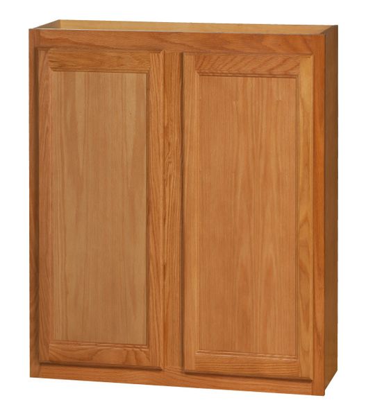 Chadwood Oak wall cabinet 33w x 12d x 36h (Local Pickup Only)