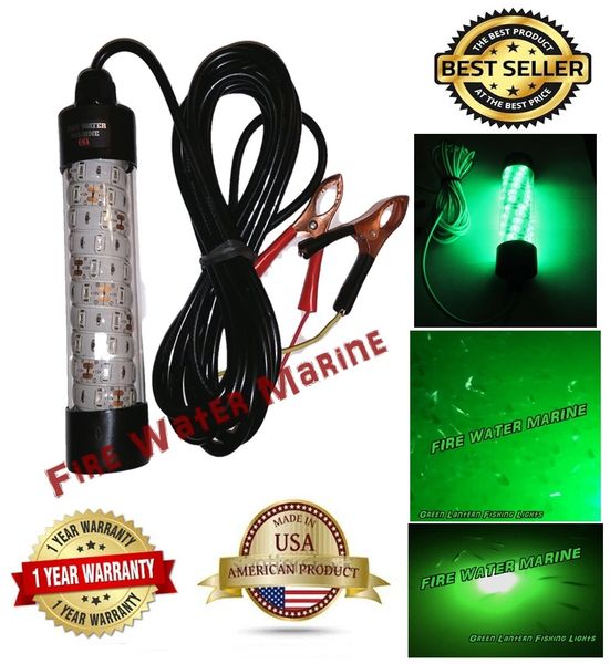 Underwater Fishing LED Light 15w,12v,Green Light Ghana