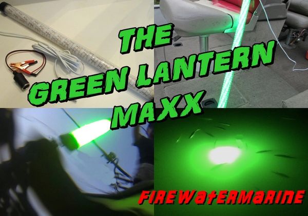 Fire Water Marine 110v MAXX LED Green Underwater Submersible