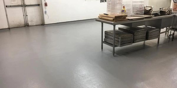 Epoxy Quartz System for commercial kitchens