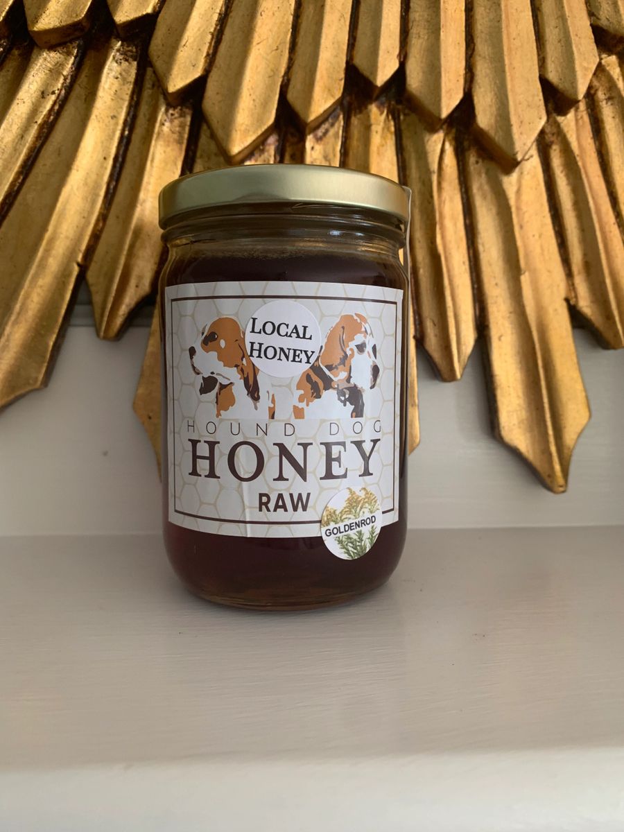 Goldenrod Raw Local Honey 1lb Jar