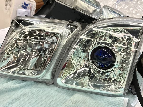 Custom Retrofitted New OEM Headlights call for detail pricing