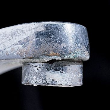 Crusty faucet