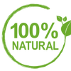 100% All Natural symbol