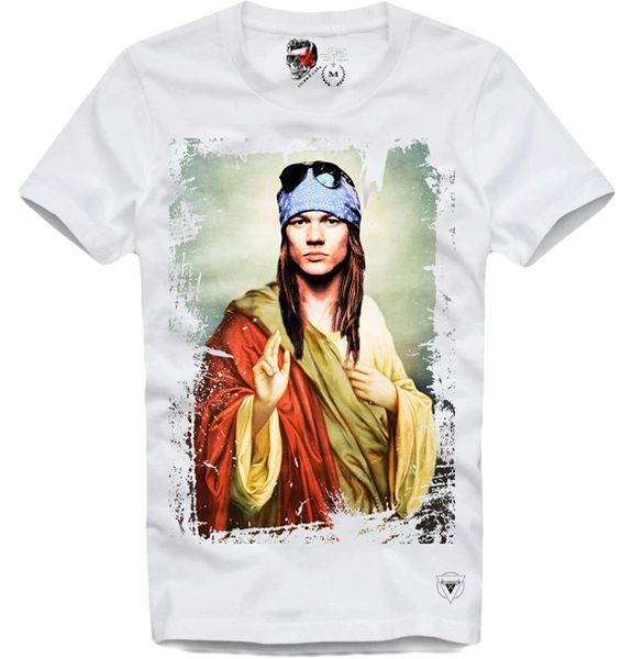 axl rose t shirt jesus