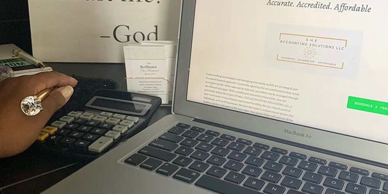 SHE ACCOUNTING SOLUTIONS,LLC Tax Service New Orleans, Louisiana