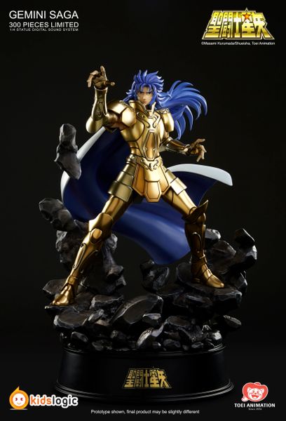 Kids Logic 1/4 Gemini Saga Statue with Digital Sound System (PO)