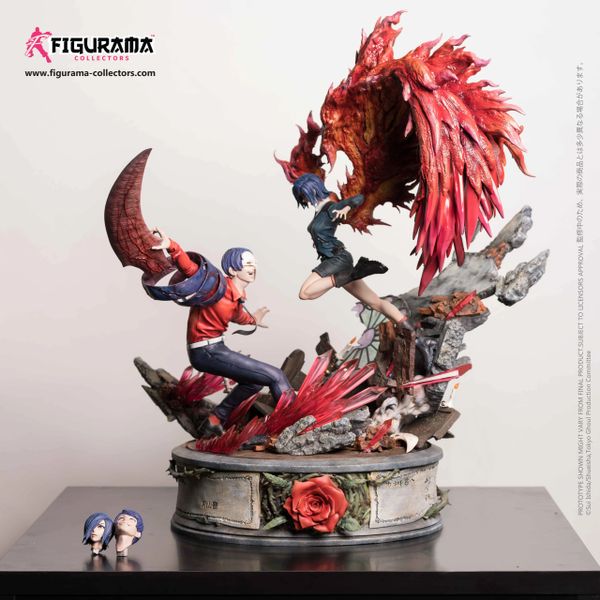 Figurama Tokyo Ghoul: Touka VS Tsukiyama statue Fandom Exclusive - Sold out