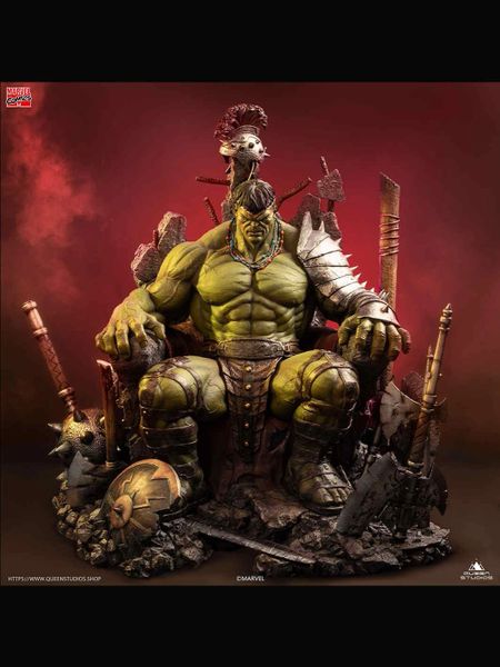 Queen Studios 1/4 Green Scar Hulk Statue Regular (Pre Order)