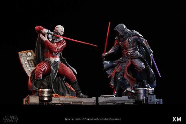 XM 1/4 Darth Malak & Darth Revan Set (Pre Order) <Procurement Service>