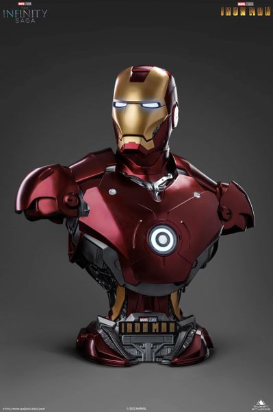 Queens Studio 1/1 IRON MAN MARK III LIFE-SIZE BUST (Pre Order)