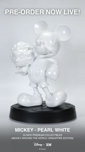 XM Mickey Around the World 24 Inch – Mickey – Singapore Edition – Pearl White (Pre Order)