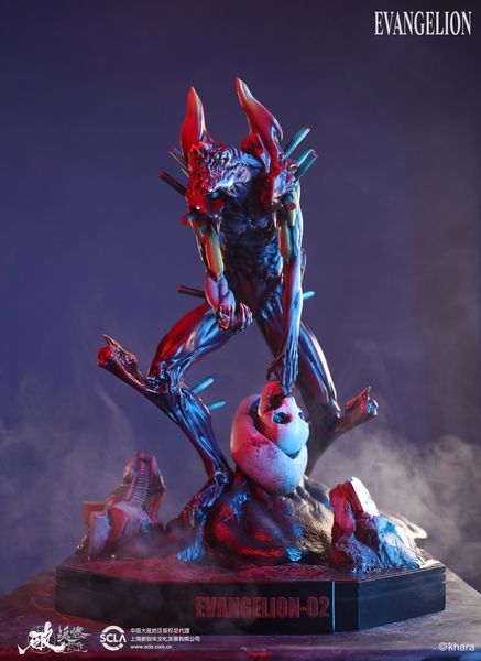 Manasworkshop 末那 魂燃丨“破”《EVANGELION-02》EVA2号机兽化形态雕像 (Pre Order)