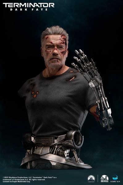 Infinity Studio X Azure Sea “Terminator: Dark Fate” T-800 Life Size Bust (Pre Order)