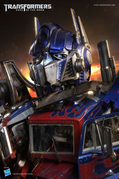 Queens Studio OPTIMUS PRIME HUMAN-SIZE BUST (Pre Order) ES199