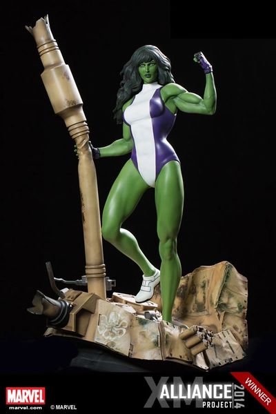 PREMIUM COLLECTIBLES: SHE HULK STATUE (COMICS VERSION) - <Price in HKD>