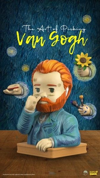 Might Jaxx THE ART OF PICKING: VAN GOGH BY PO YUN WANG (Pre Order)