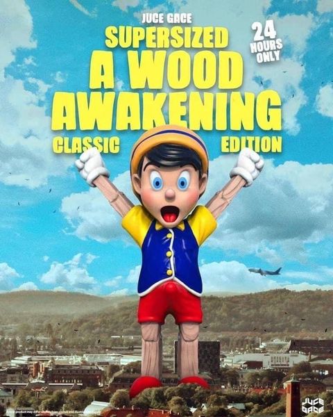 Supersized A Wood Awakening (Classic Edition) by Juce Gace