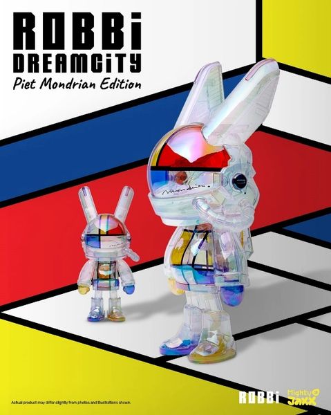 27CM ROBBi DREAM CITY (Piet Mondrian Edition) Pre-Order