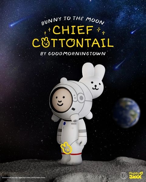 Chief Cottontail (Bunny to the Moon) by Goodmorningtown Pre-Order