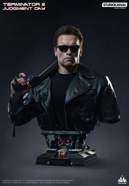 QS TERMINATOR 2: T800 Life-size Bust （Pre-Order)