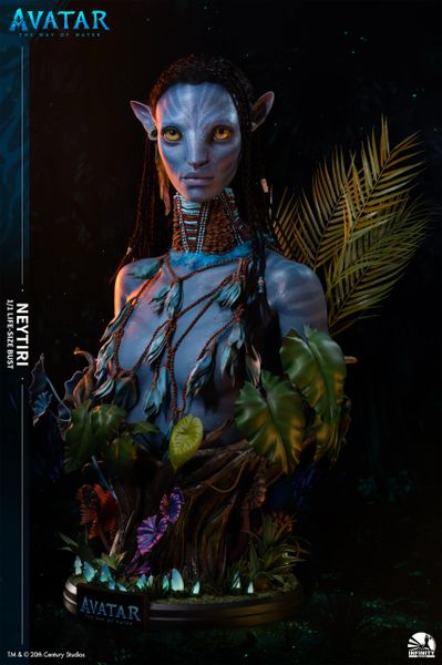 Infinity Studio Avatar:' The Way of Water' Neytiri life size bust (Premium) Edition