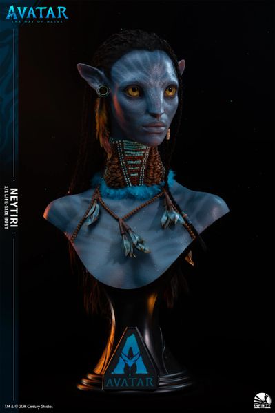 Infinity Studio Avatar:' The Way of Water' Neytiri life size bust (Elite) Edition