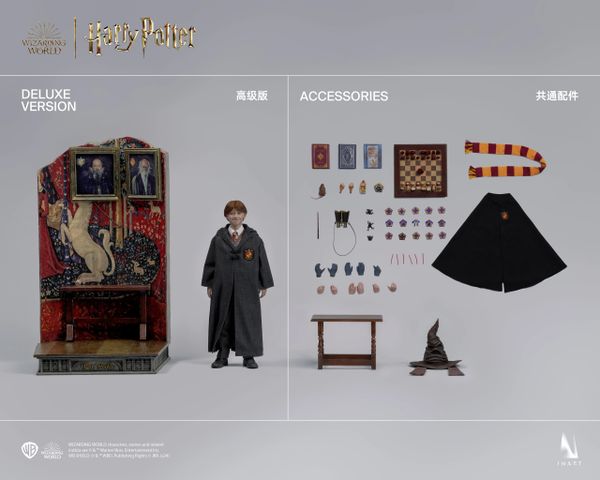 Deluxe QS INART - HARRY POTTER AND THE PHILOSOPHER'S STONE - RON WEASLEY 1/6 COLLECTIBLE FIGURE (Pre Order , NOT INCLUDE SHIPPING )