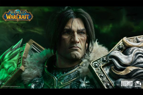 Infinity Studio X Blizzard Entertainment &lt;World of Warcraft&gt; Varian Wrynn 1/1 Life-Size Bust Pre-Order