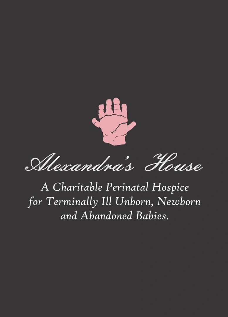 Logo for Alexandra's House, a perinatal hospice for terminally ill and abandoned babies.