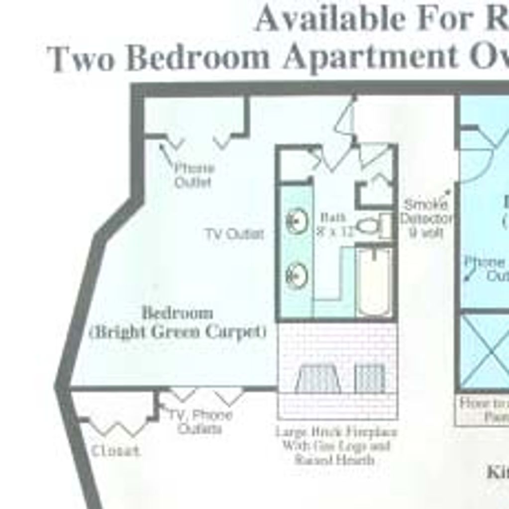 Floor Plan of the "Eagles Nest
