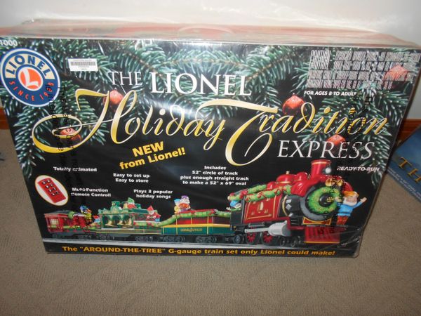 The lionel holiday store tradition express