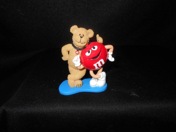 Red M&M Figurine – Make & Mend