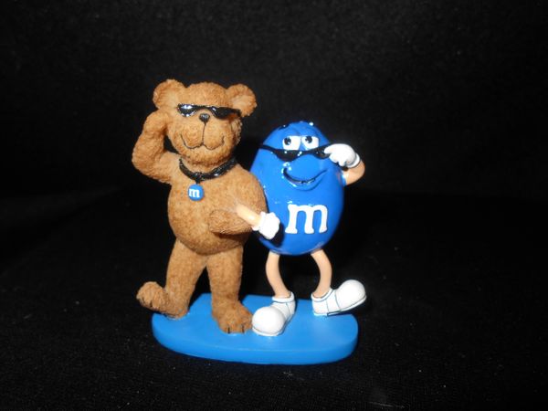 Red M&M Figurine – Make & Mend