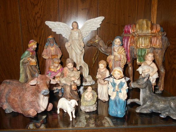 Sterling 14-Piece Nativity Set | Christmas