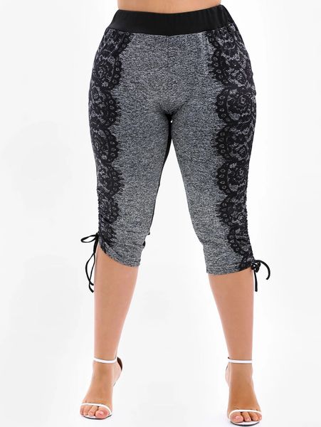Lace Capris | Crystal's Luxe Fashions