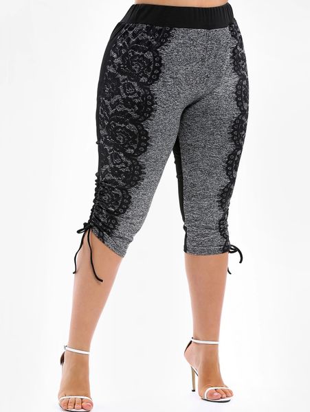 Lace Capris | Crystal's Luxe Fashions