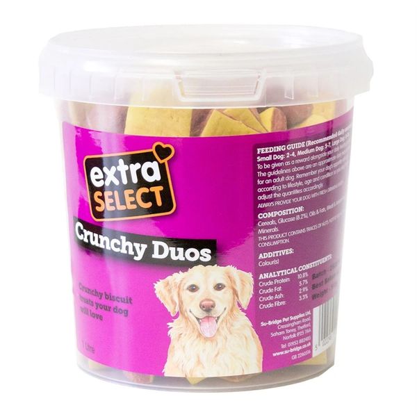 {LIB} *NOT INSTORE* Extra Select Crunchy Duos Dog Biscuits
