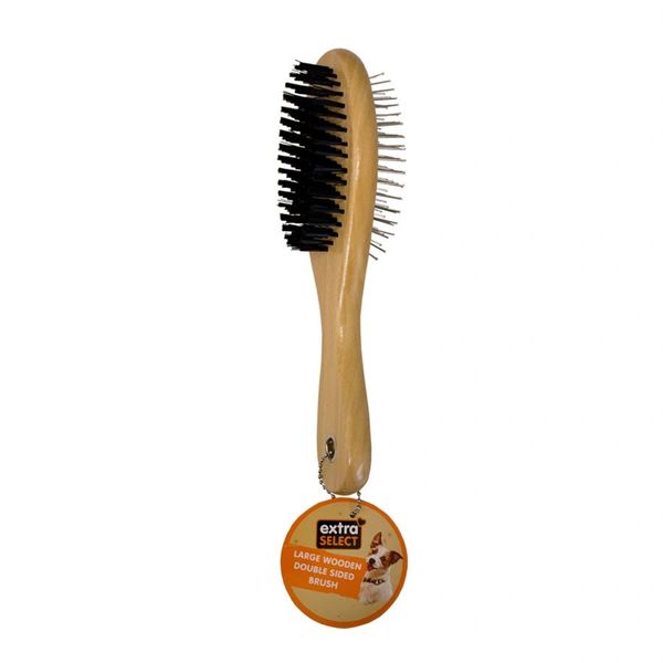 Extra Select Double Sided Wooden Brush