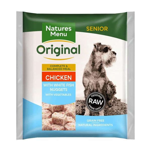 *EXCLUSIVE ONLINE PRICE* Natures Menu Original Senior Frozen Dog Food
