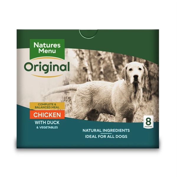 {LIB} Natures Menu Adult Chicken and Duck Pouches (8 x 300g)