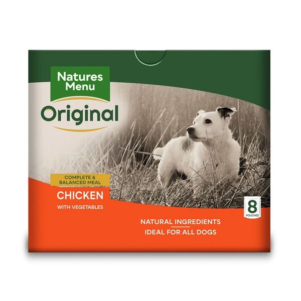 {LIB}Natures Menu Adult Chicken Pouch (8 x 300g)