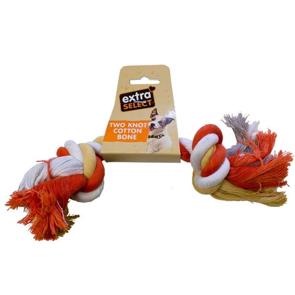 Extra Select Knotted Cotton Bone Toy