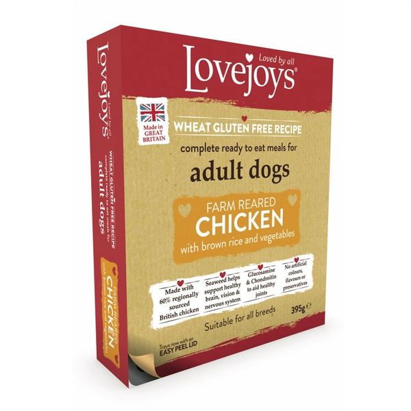 {LIB} *NOT INSTORE* Lovejoys Adult Chicken (10 x 395g)