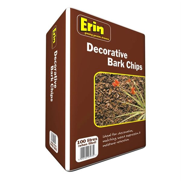 *ONLINE ONLY* Erin Decorative Bark Chips 100 Litre