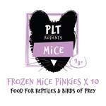 PLT Frozen Mice Pinkies 1g+